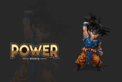 WCF Scale Spirit Bomb Normal & Super Saiyan Son Goku - Dragon Ball Statue - Power Studio