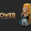 WCF Scale Super Saiyan 3 Gotenks - Dragon Ball Statue - Power Studio