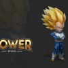 WCF Scale Super Saiyan 3 Vegeta - Dragon Ball Statue - Power Studio