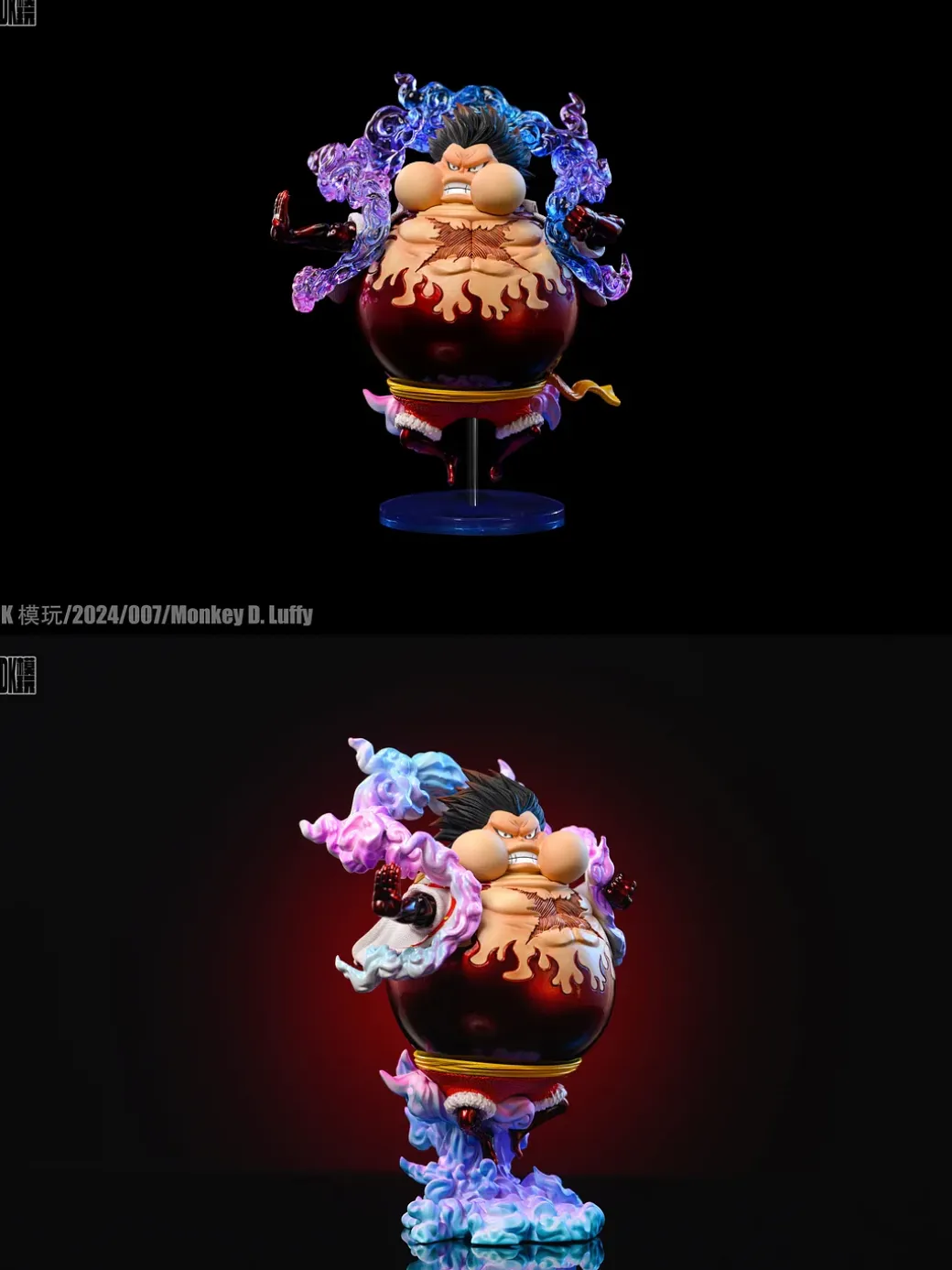 WCF Scale Tankman Monkey D. Luffy - ONE PIECE Statue - DK Model Play Studio