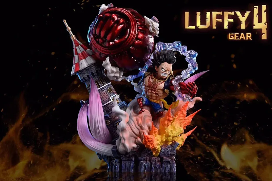 WCF Scale 5th Anniversary Gear Fourth Gomu Gomu no Kong Gun Luffy - ONE PIECE Resin Statue - A Plus Studios