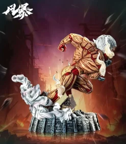 WCF Scale The Armored Titan with LED - Attack On Titan Resin Statue - FengBao Studio