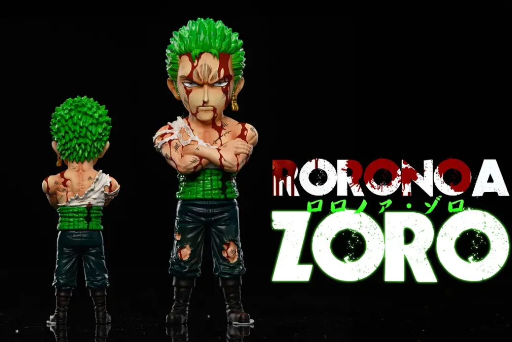 WCF Scale The Life of Roronoa Zoro Series Bloody Roronoa Zoro - ONE PIECE Resin Statue - LeaGue Studios