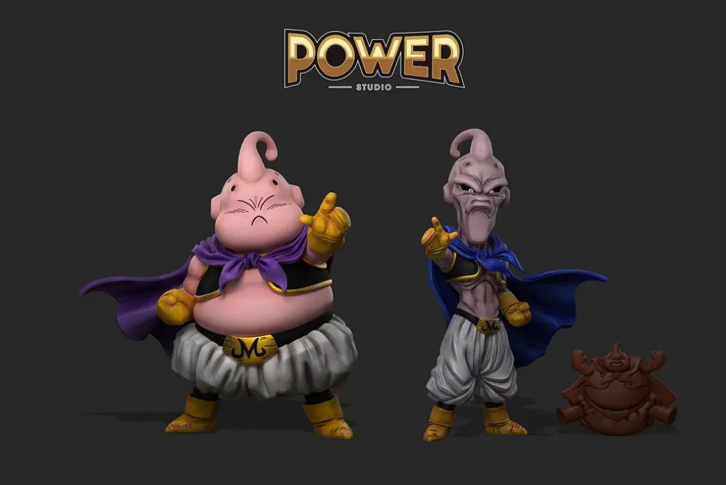 WCF Scale Thin Buu - Dragon Ball Statue - Power Studio