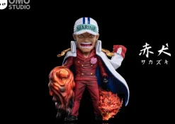 WCF Scale Three Marine Admirals - ONE PIECE Statue - OMO Studios