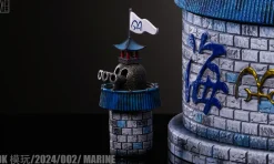 WCF Scale Three Marine Brothers - ONE PIECE Resin Statue - DK Model Play Studio
