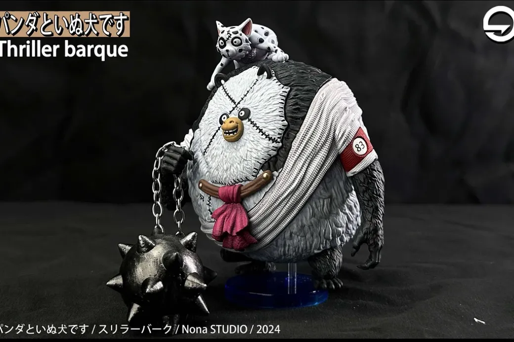 WCF Scale Thriller Bark Panda & Milkcow Dog - ONE PIECE Statue - Nona Studio