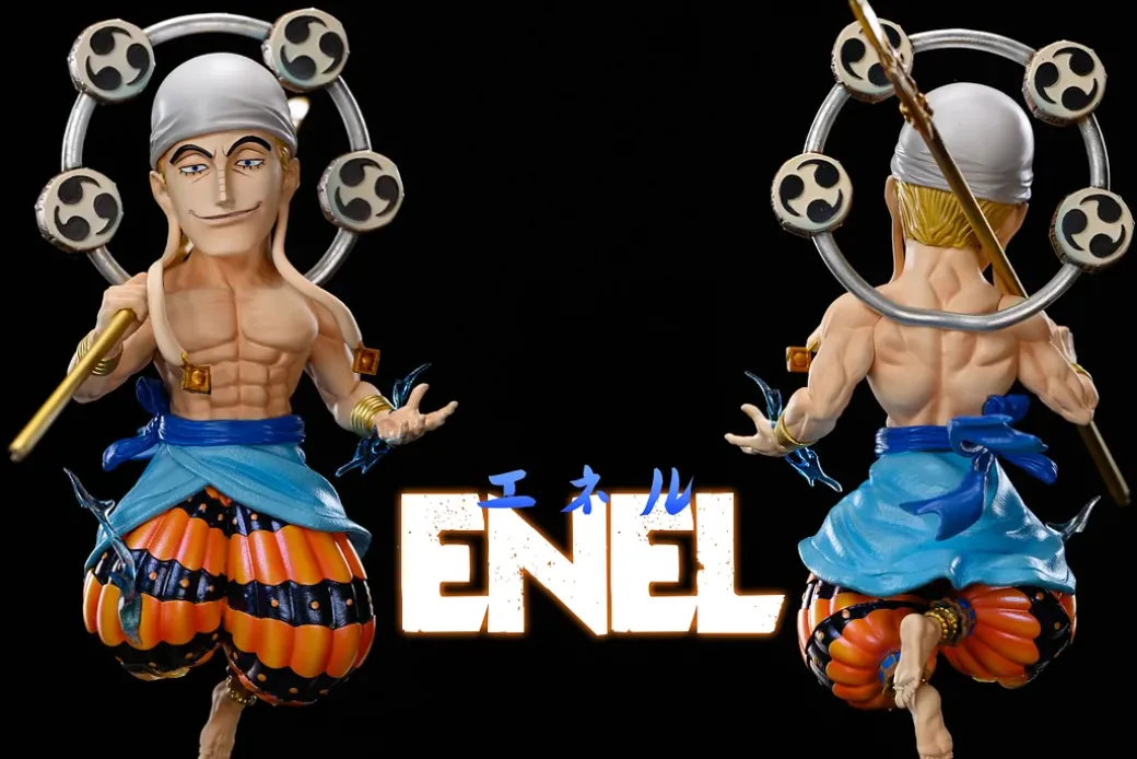 WCF Scale Thunder God Enel - ONE PIECE Resin Statue - LeaGue Studios