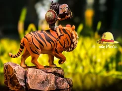 WCF Scale Tiger Riding & Monkey D. Luffy - ONE PIECE Resin Statue - ONE Piece. Studio