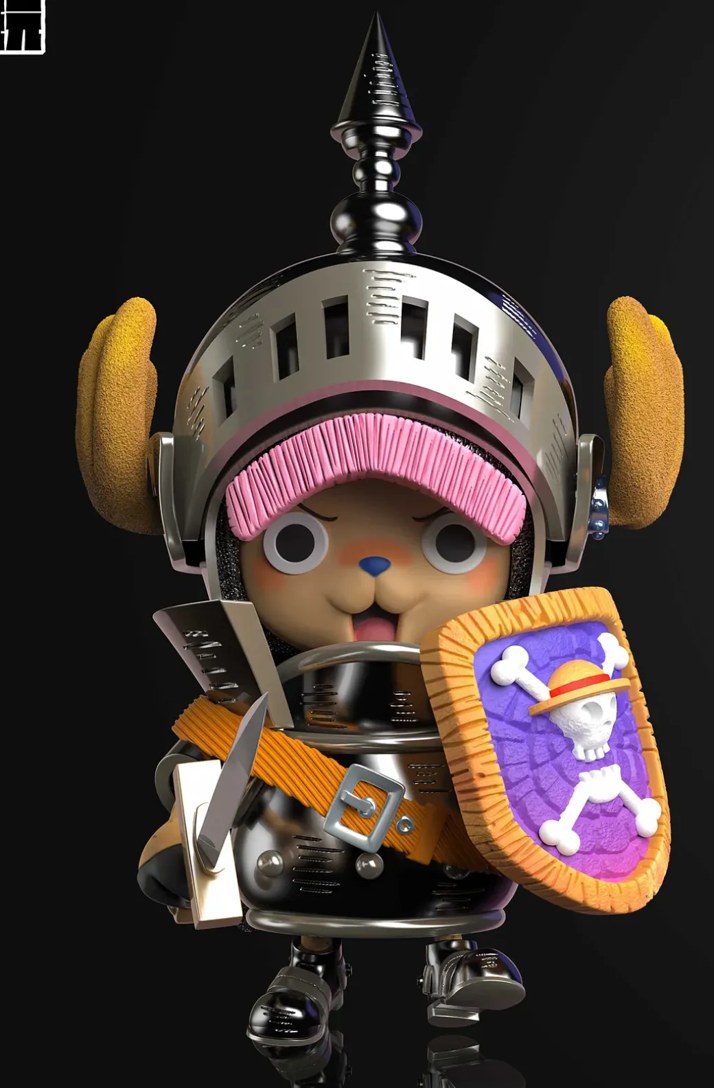 WCF Scale Title Page Tony Tony Chopper - ONE PIECE Statue - DK Model Play Studio