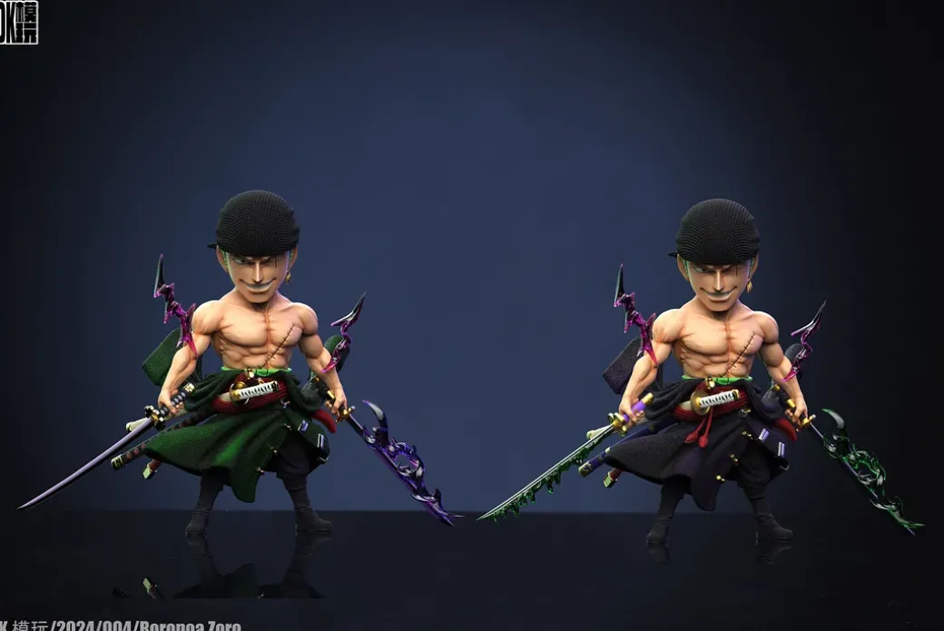 WCF Scale Two Years Later Roronoa Zoro - ONE PIECE Resin Statue - DK Model Play Studio