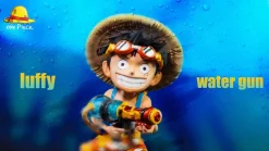 WCF Scale Water Gun Monkey D. Luffy - ONE PIECE Resin Statue - ONE Piece. Studio
