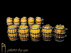 WCF Scale Wine Cup & Cola Barrel - ONE PIECE Resin Statue - PeiJianShouGe Studio