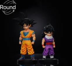 WCF Scale Z Warrior Series Super Saiyan 1 Son Goku & Son Gohan - Dragon Ball Statue - Round Studio