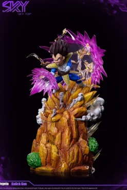 WCF Vegeta with LED - Dragon Ball Resin Statue - Sky Top Studios