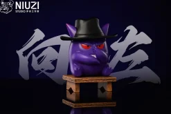 Wearing Hat Gengar - Pokemon Resin Statue - NiuZi Studio