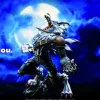 Were Garurumon - Digimon Resin Statue - Soar Studio