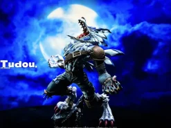 Were Garurumon - Digimon Resin Statue - Soar Studio