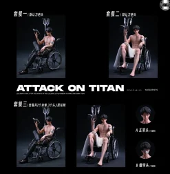 Wheelchair Levi Ackerman - Attack on Titan Resin Statue - SGS Studio