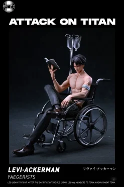 Wheelchair Levi Ackerman - Attack on Titan Resin Statue - SGS Studio