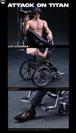 Wheelchair Levi Ackerman - Attack on Titan Resin Statue - SGS Studio