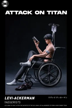 Wheelchair Levi Ackerman - Attack on Titan Resin Statue - SGS Studio