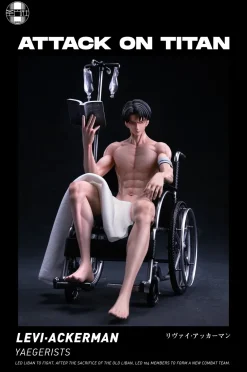 Wheelchair Levi Ackerman - Attack on Titan Resin Statue - SGS Studio