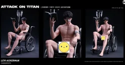 Wheelchair Levi Ackerman - Attack on Titan Resin Statue - SGS Studio