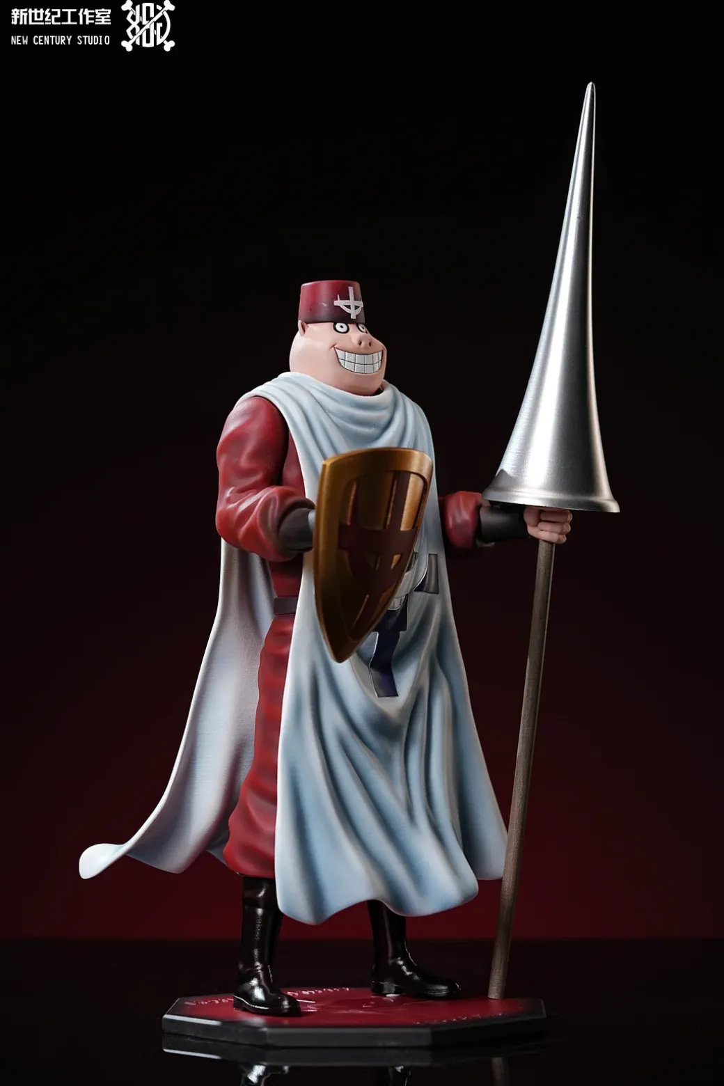 Whitebeard Pirates 001 Marco & Speed Jiru & Atmos - ONE PIECE Resin Statue - XinShiJi Studio