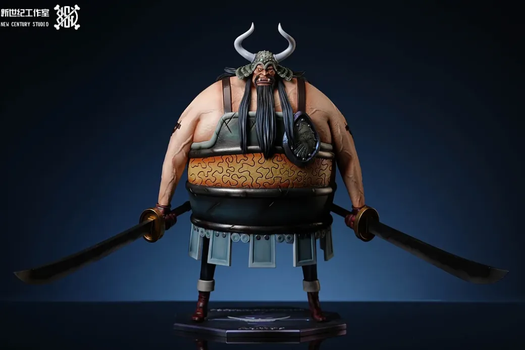Whitebeard Pirates 001 Marco & Speed Jiru & Atmos - ONE PIECE Resin Statue - XinShiJi Studio