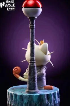 Windbreaker Meowth - Pokemon Resin Statue - ManShengHuo Studio