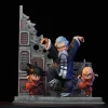 World Martial Arts Tournament Master Roshi & Kuririn & Little Son Goku - Dragon Ball Resin Statue - Model Studio