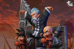 World Martial Arts Tournament Master Roshi & Kuririn & Little Son Goku - Dragon Ball Resin Statue - Model Studio