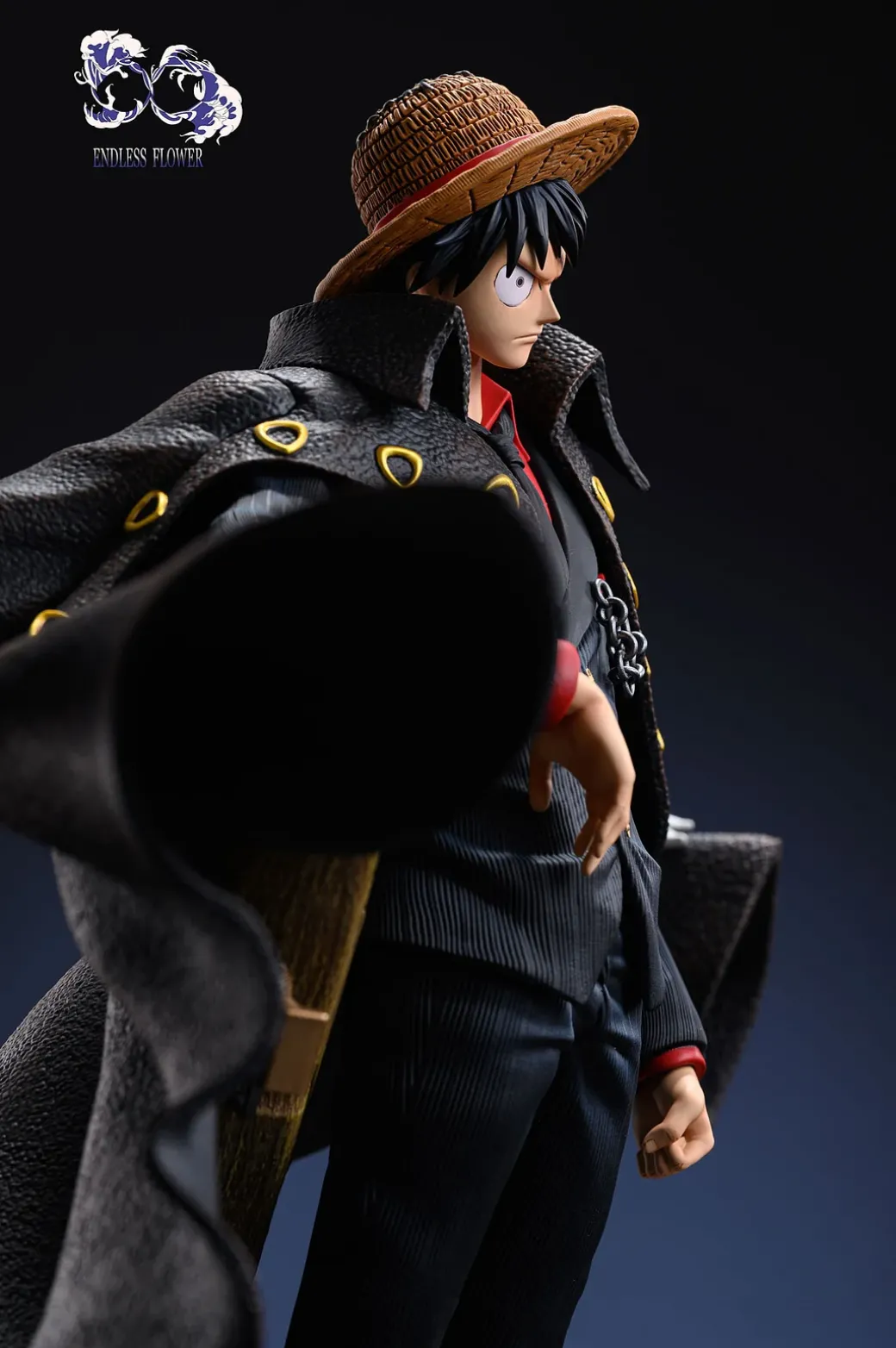 World of the Wonderful Black Cloth Monkey D. Luffy - ONE PIECE Resin Statue - Endless Flower Studio