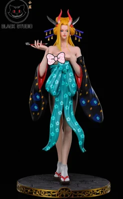 X Drake & Black Maria - ONE PIECE Resin Statue - Black Studio