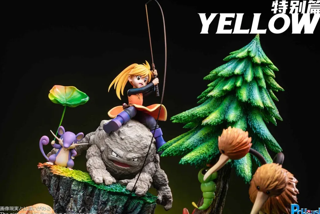 Yellow - Pokemon Resin Statue - PCHouse Studios