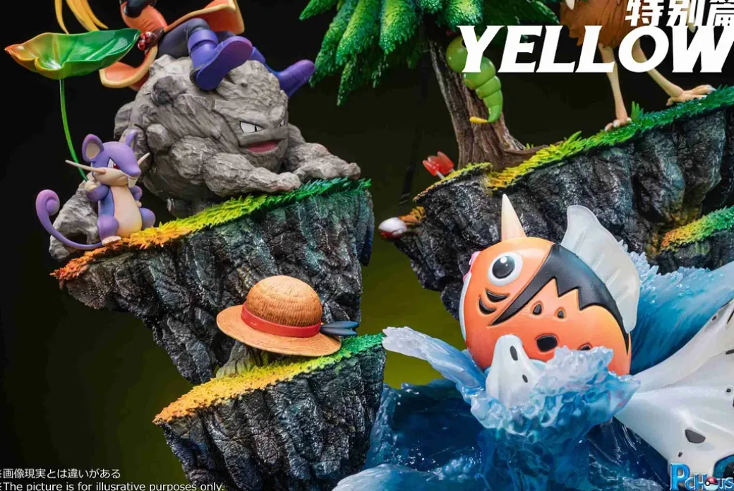 Yellow - Pokemon Resin Statue - PCHouse Studios