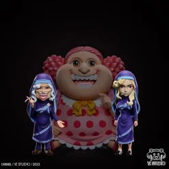 Young & Old Ver. Mother Carmel - ONE PIECE Statue - YZ Studios