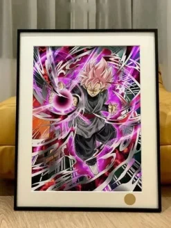 Zamasu/ Goku Black Decoration Painting - Dragon Ball - Xingkong Studio