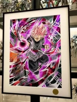 Zamasu/ Goku Black Decoration Painting - Dragon Ball - Xingkong Studio