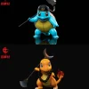 Zhu Bajie Cosplay Squirtle & Sha Wujing Cosplay Charmander - Journey to the West Pokemon Statue - BaoYouShe Studio