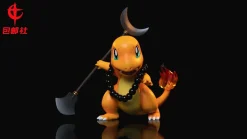 Zhu Bajie Cosplay Squirtle & Sha Wujing Cosplay Charmander - Journey to the West Pokemon Statue - BaoYouShe Studio