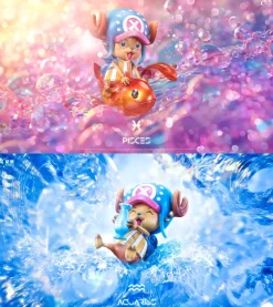 Zodiac Series 001 Pisces & 002 Aquarius Tony Tony Chopper - ONE PIECE Resin Statue - XingYao Studio