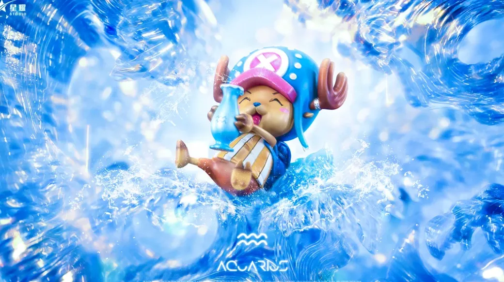 Zodiac Series 001 Pisces & 002 Aquarius Tony Tony Chopper - ONE PIECE Resin Statue - XingYao Studio