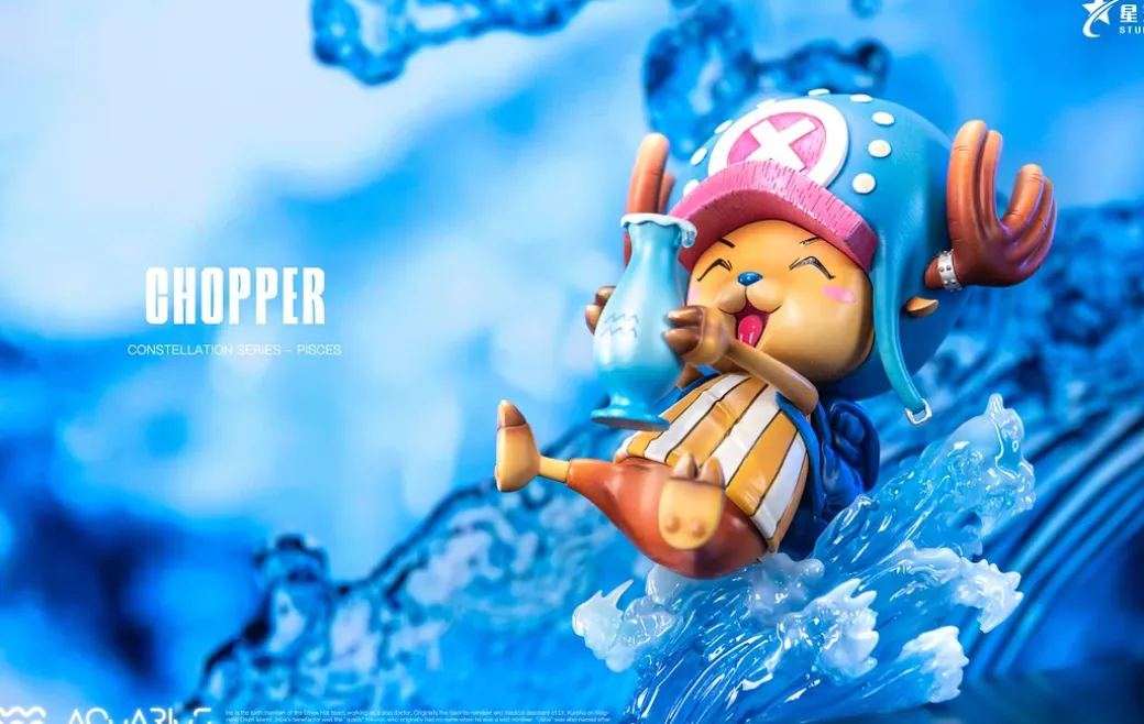 Zodiac Series 001 Pisces & 002 Aquarius Tony Tony Chopper - ONE PIECE Resin Statue - XingYao Studio