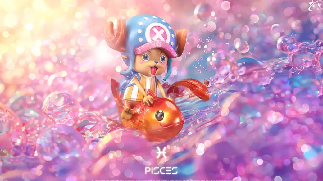 Zodiac Series 001 Pisces & 002 Aquarius Tony Tony Chopper - ONE PIECE Resin Statue - XingYao Studio